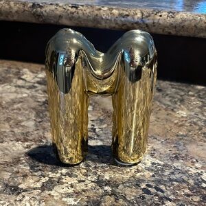 Gold Decorative Letter Accent